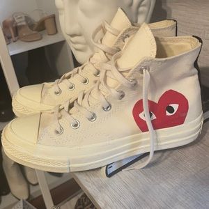 Comme de Garçons Play x Converse high top sneakers